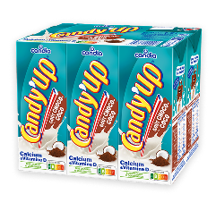 pack de 6 brique Candy'Up goût Chocolat Coco