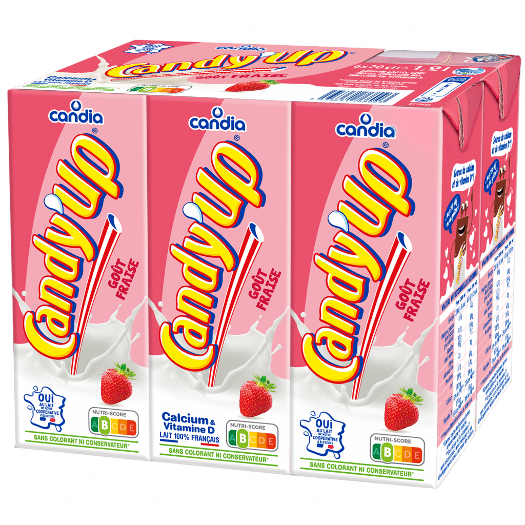 Logo Candy&rsquo;up Fraise BK 20CL X6