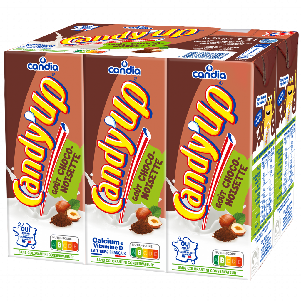 Logo Candy&rsquo;up Choco-noisette BK 20CL X6