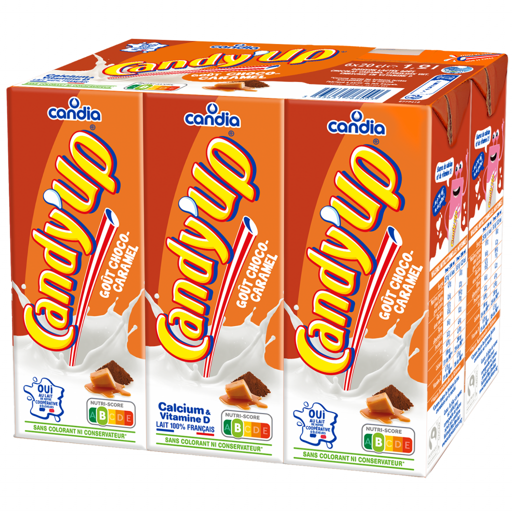 Logo Candy&rsquo;Up Choco Caramel BK 20 CL X6